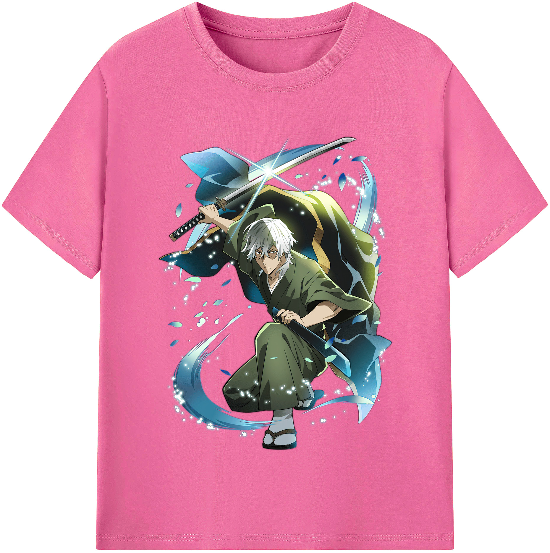 （画像用） 文豪ストレイドッグス Bungo Stray Dogs レディースカジュアルプリントTシャツ（綿100％）